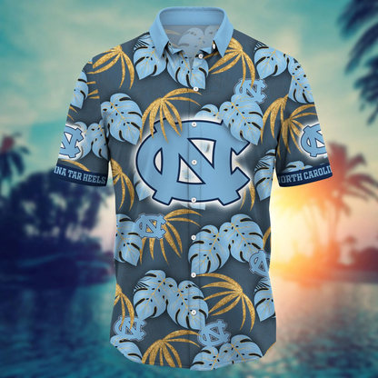 North Carolina Tar Heels Hawaiian Shirt