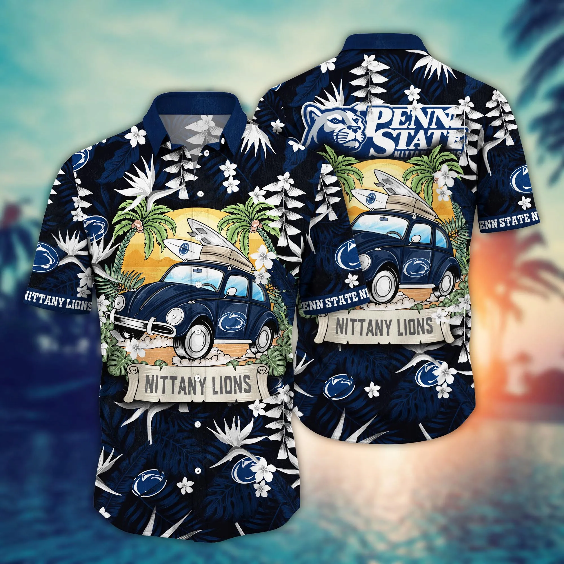 Penn State Nittany Lions Hawaiian Shirt 