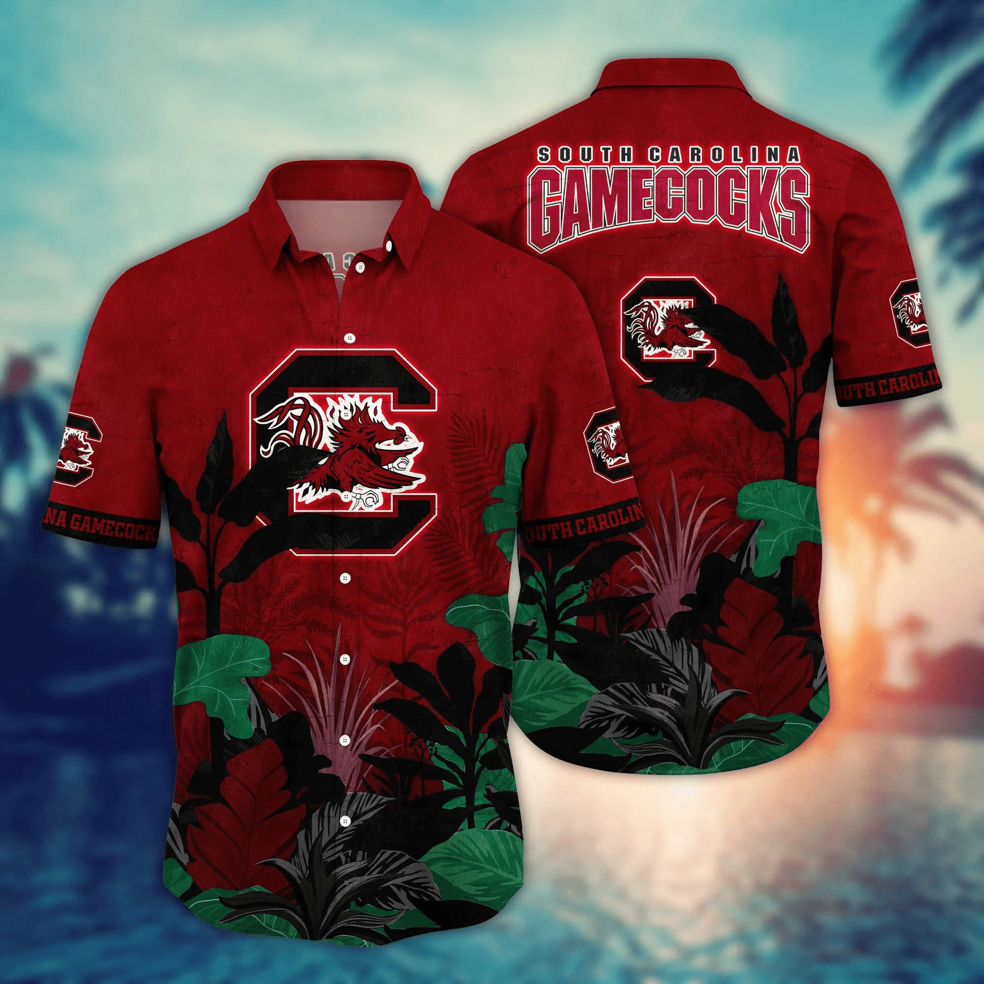 South Carolina Gamecocks Hawaiian Shirt