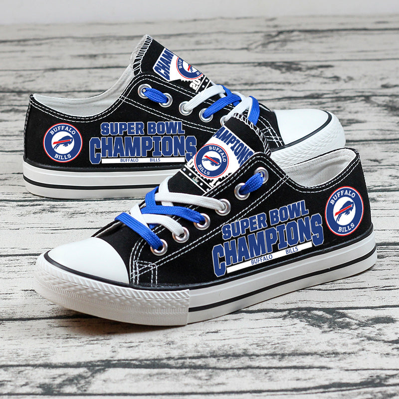 Buffalo Bills Canvas Shoes