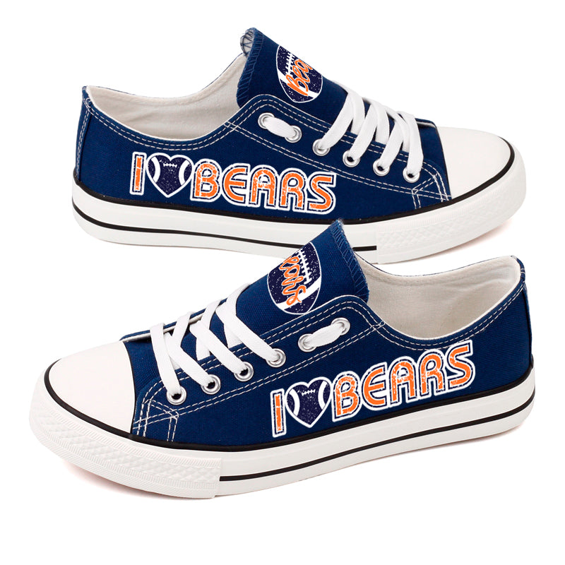 Chicago Bears Canvas Shoes