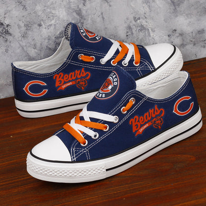 Chicago Bears Canvas Shoes