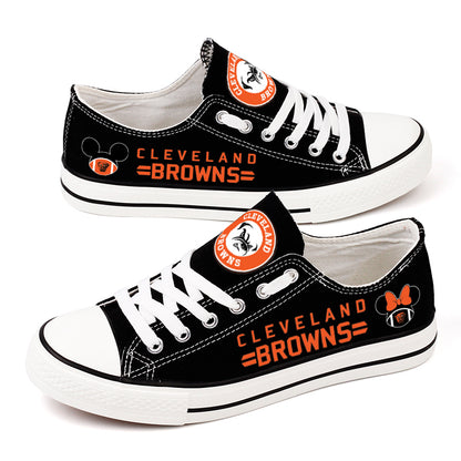 Cleveland Browns Canvas Shoes