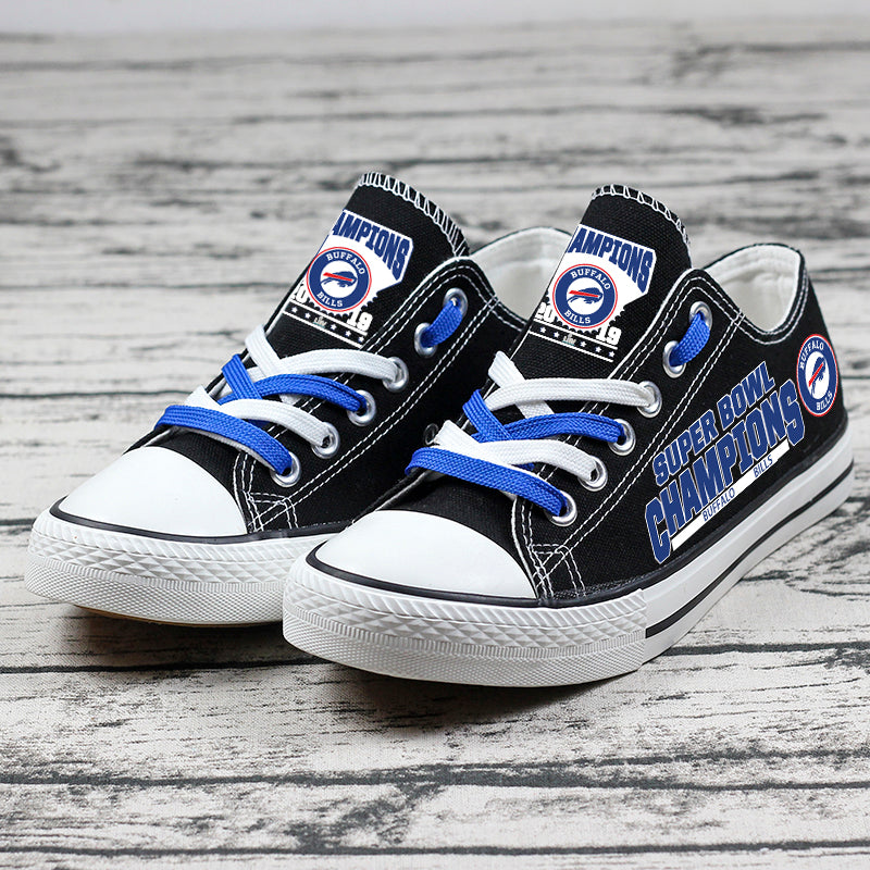 Buffalo Bills Canvas Shoes