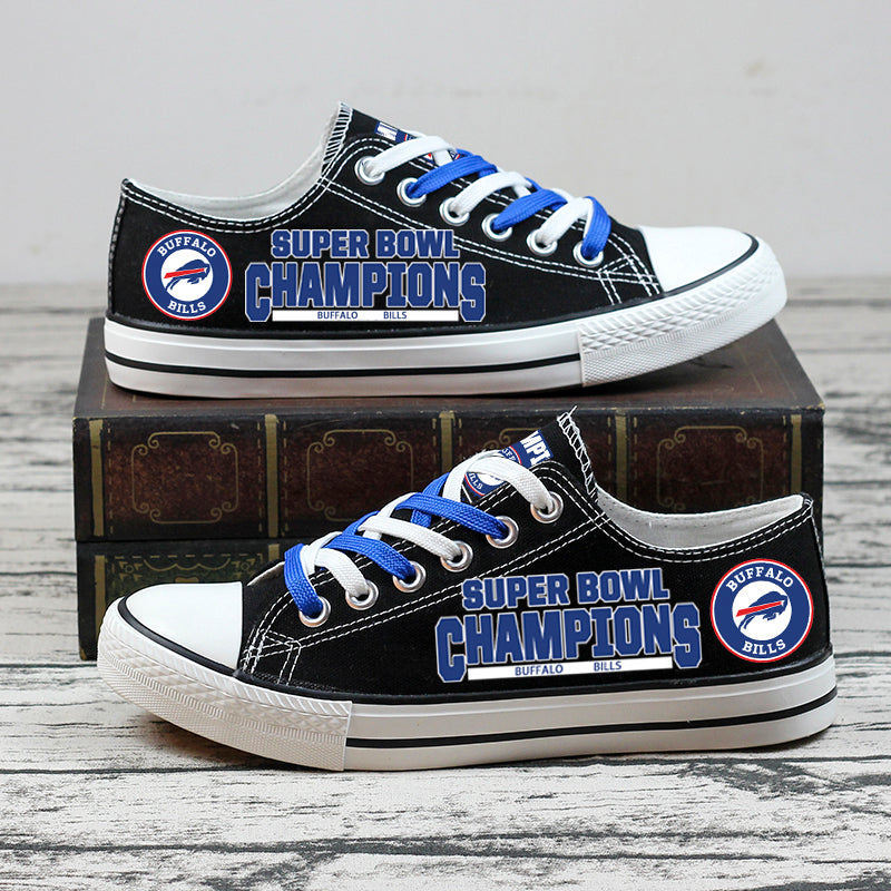 Buffalo Bills Canvas Shoes