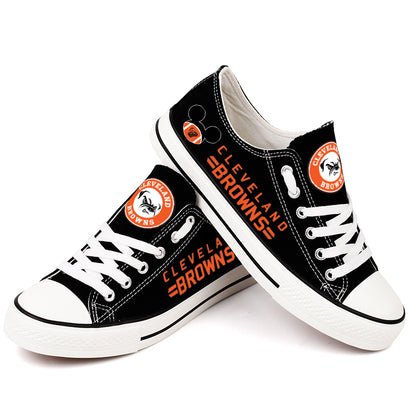 Cleveland Browns Canvas Shoes