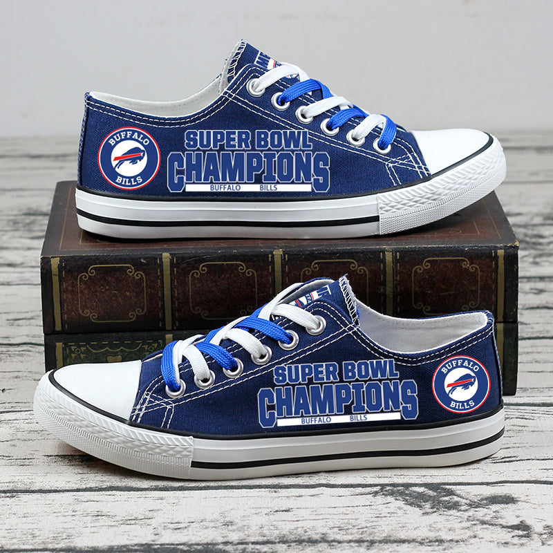 Buffalo Bills Canvas Shoes