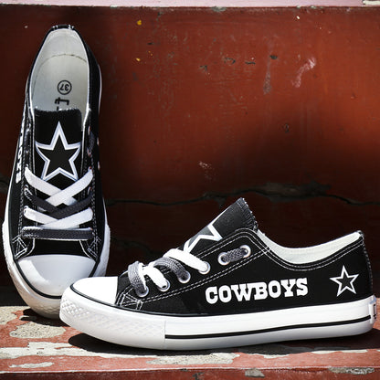 Sale off 15% Dallas Cowboys Canvas Shoes