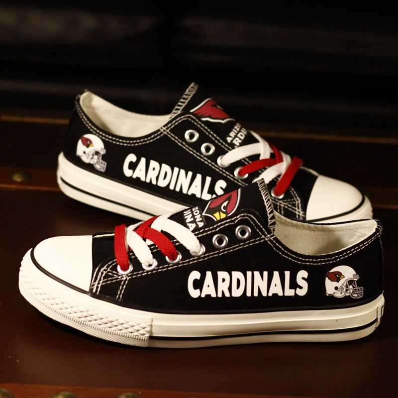 Arizona Cardinals Canvas Shoes graphic helmet